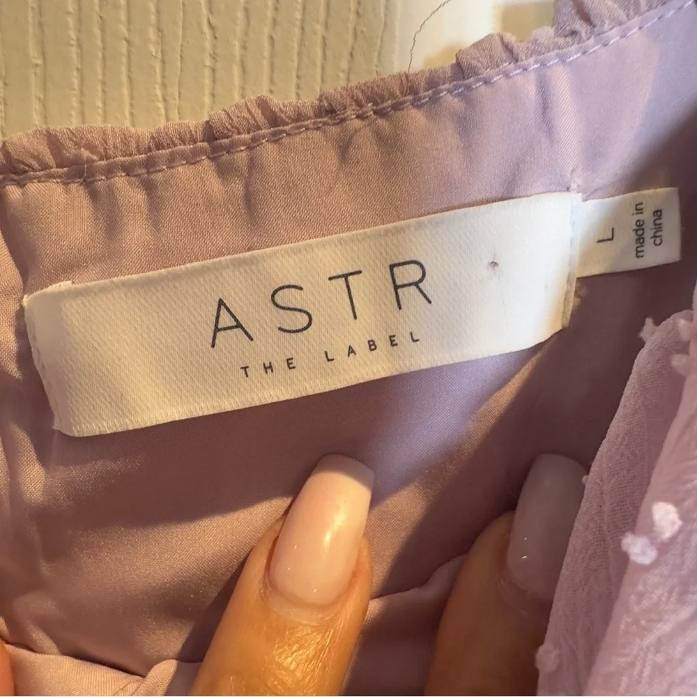 Astr The Label Pink Ruched Midi Dress with Scoop Neck NWOT - Picture 8 of 10